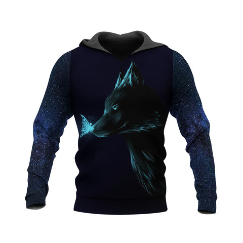 Powwow Store gb nat00485 native wolf butterfly 3d hoodie