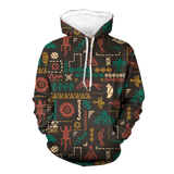 Powwow StoreHD000231 Pattern Native Pride 3D Hoodie