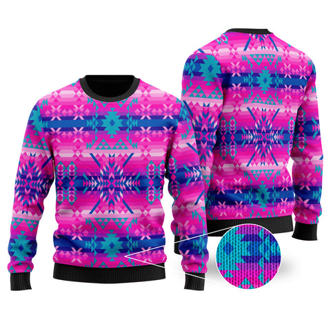GB-NAT00630 Pattern Native Tribals Sweater