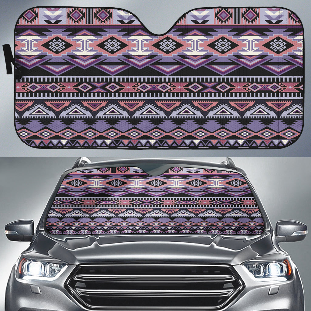 Powwow Store gb nat00593 ethnic pattern auto sun shades