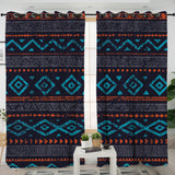 GB-NAT00598 Seamless Ethnic Ornaments Living Room Curtain