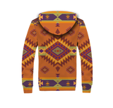 Powwow Storegb nat00738 pattern native 3d fleece hoodie