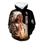 Powwow Store gb nat00436 chief native 3d hoodie