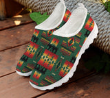 Powwow Store gb nat00046 10 green tribes pattern native american mesh shoes