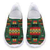 Powwow Store gb nat00046 10 green tribes pattern native american mesh shoes