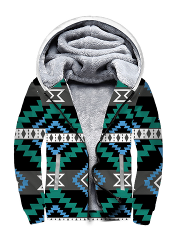 SFH0035 Native American 3D Fleece Hoodie