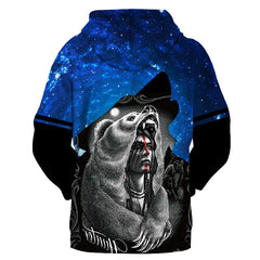 Powwow Store gb nat00438 bear head chief native 3d hoodie