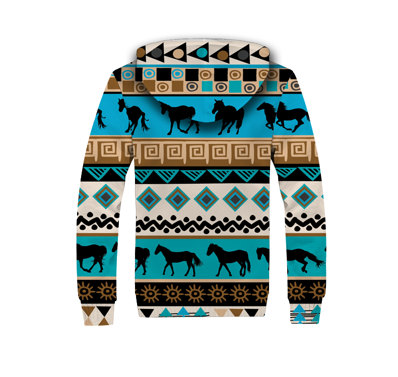 Powwow Storesfh0032 native american 3d fleece hoodie