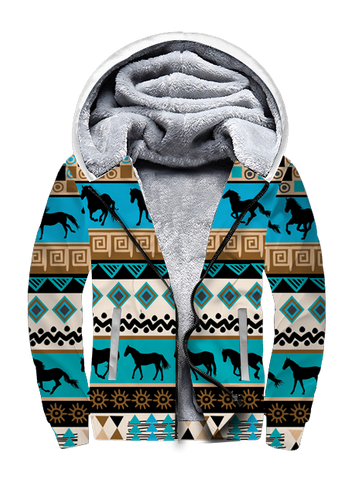 SFH0032 Native American 3D Fleece Hoodie