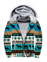 Powwow StoreSFH0032 Native American 3D Fleece Hoodie