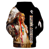 Powwow Store gb nat00436 chief native 3d hoodie