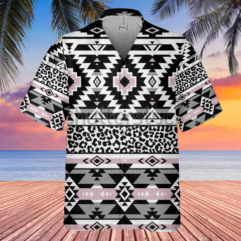 Powwow StoreGBHW00084 Pattern Native Hawaiian Shirt 3D