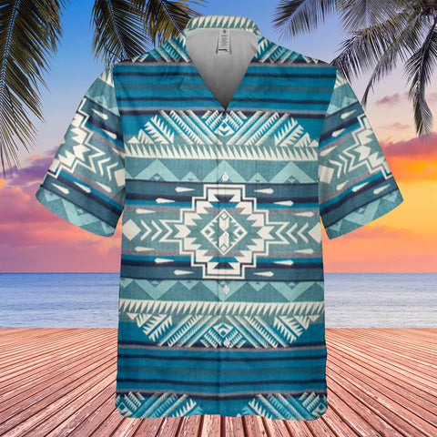 Powwow StoreGBHW00082 Pattern Native Hawaiian Shirt 3D