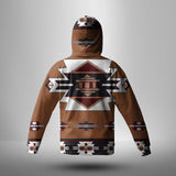 GB-NAT00012 United Tribes Native American 3D Hoodie With Mask
