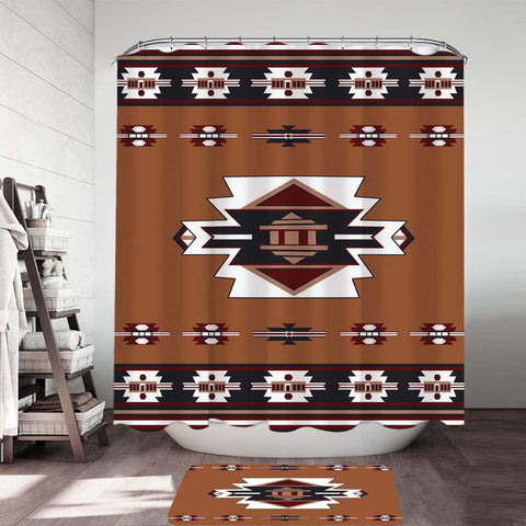Native Temple Shower Curtain
