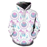 Full Color Dreamcatcher Native American All Over Hoodie
