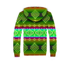 Powwow Storegb nat00680 05 purple light pattern native 3d fleece hoodie
