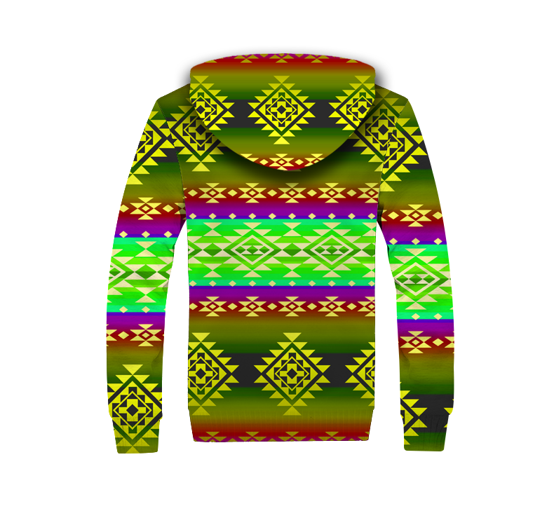 Powwow Storegb nat00680 06 purple light pattern native 3d fleece hoodie