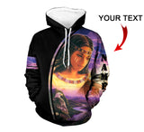 Powwow Store gb nat00443 native girl 3d hoodie