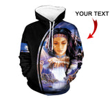 Powwow Store gb nat00442 native girl 3d hoodie