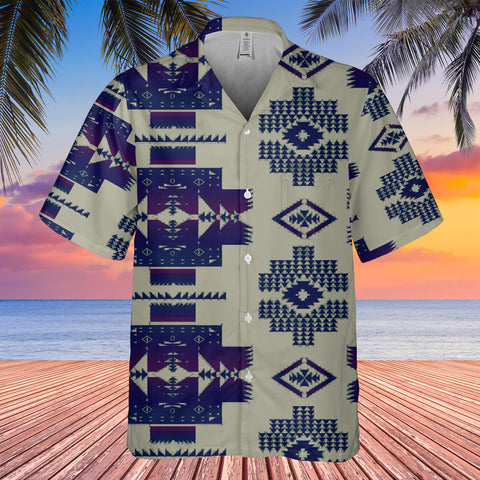 GB-NAT00720-17 Pattern Native Hawaiian Shirt 3D