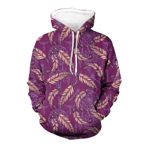 Powwow StoreHD00077 Native American Pride  3D Hoodie