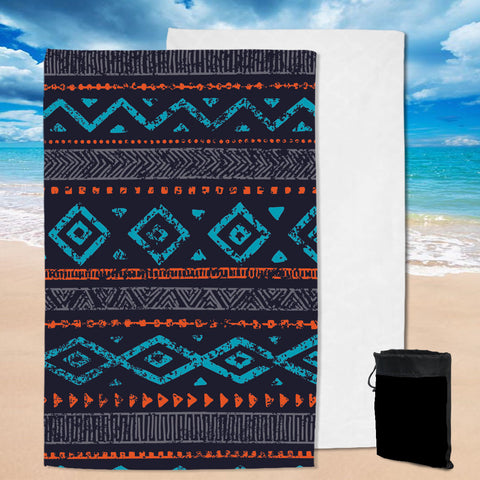 Powwow Store gb nat00598 seamless ethnic ornaments pool beach towel