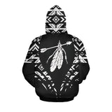 GB-NAT00381-02 Feather & Arrow Native 3D Hoodie