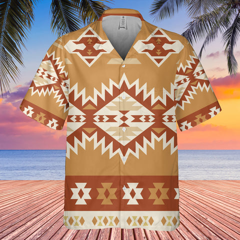 Powwow StoreGBHW000126 Pattern Native Hawaiian Shirt 3D