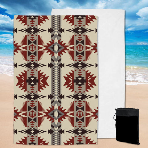 GB-NAT00594 Geometric Seamless Pattern Pool Beach Towel