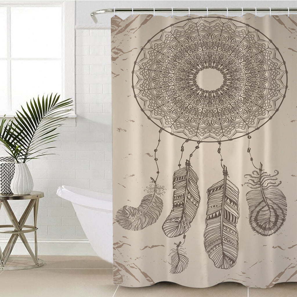 Powwow Store gb nat00403 dream catcher native shower curtain