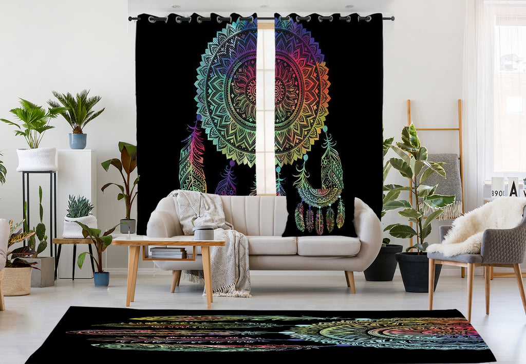 GB-NAT00151 Dreamcatcher Colorful Blackout Combo Living Room