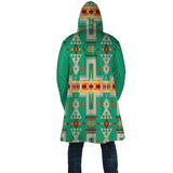 GB-NAT00062-06 Green Tribe Design Native American Cloak