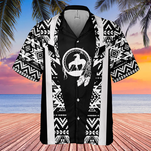 Powwow StoreGBHW000161 Pattern Native Hawaiian Shirt 3D