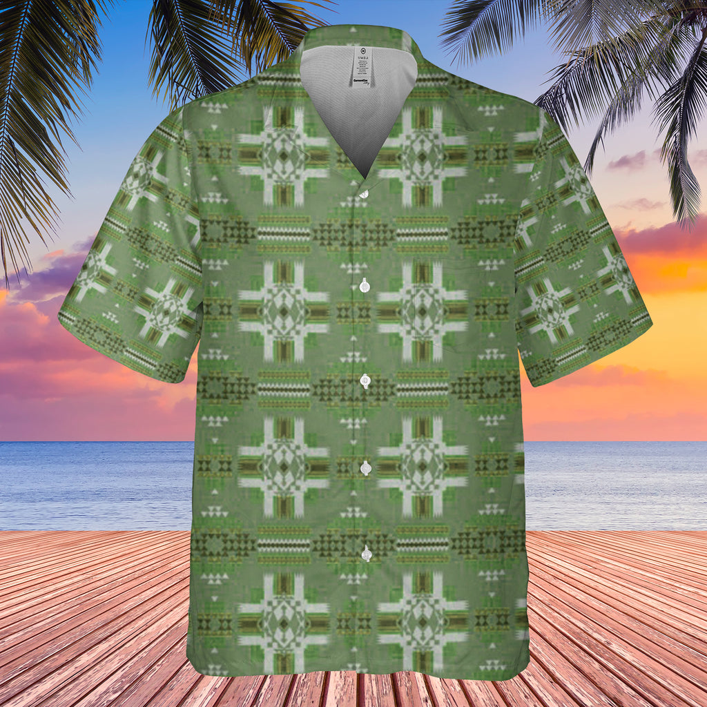 Powwow StoreGBHW000106  Pattern Native Hawaiian Shirt 3D