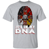 Native American Bison Fingerprint T-Shirt