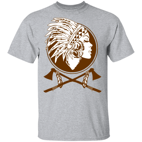 Powwow Store indian native american women g500 gildan 5 3 oz t shirt