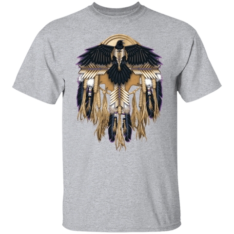 Powwow Store raven mandala t shirt