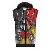 Powwow Store chief arrow native american aop sleeveless hoodie