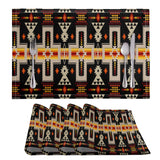 Powwow Store gb nat00062 01 black design native table mats