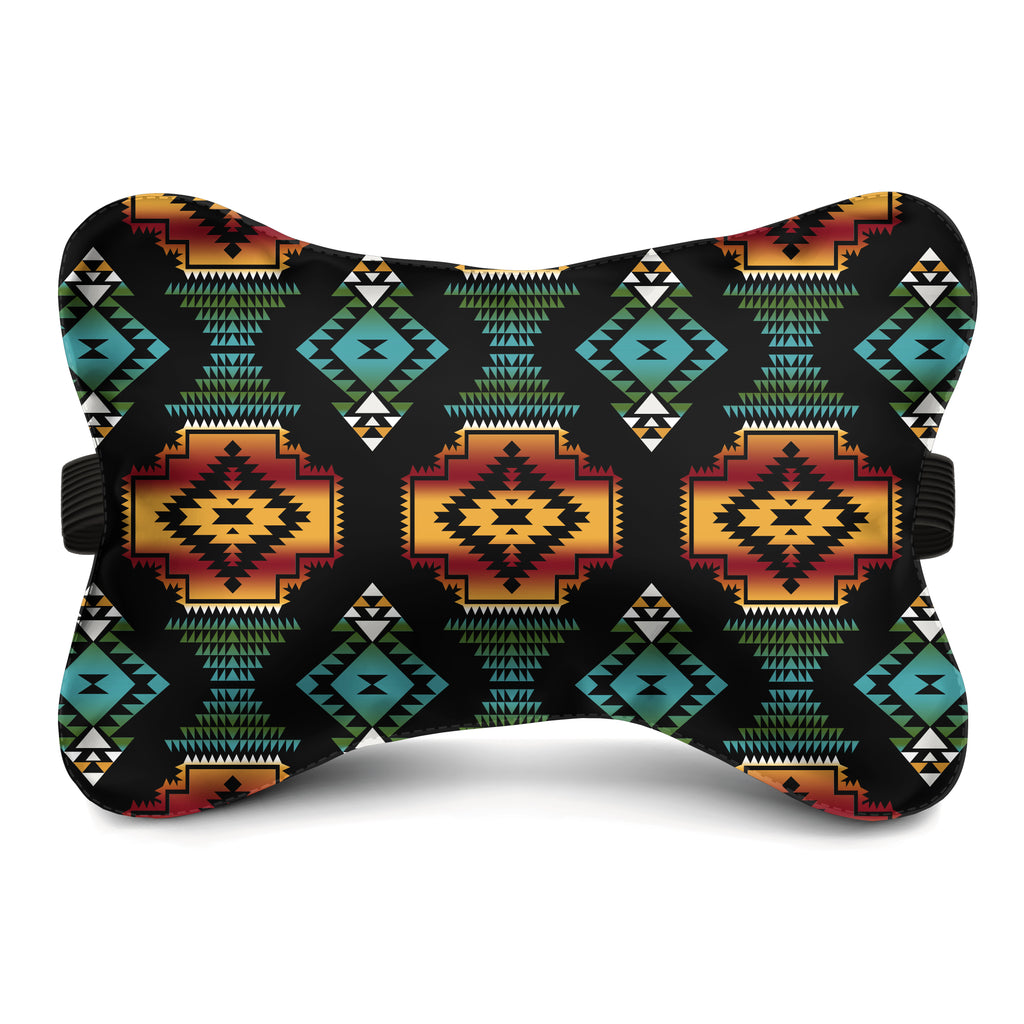 Powwow StoreGBNAT00321 Pattern Native Car Neck Pillow