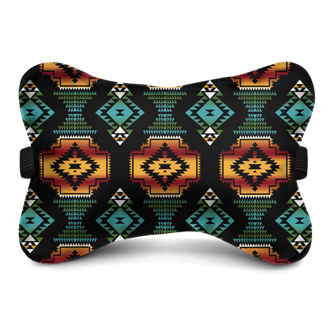 Powwow StoreGBNAT00321 Pattern Native Car Neck Pillow