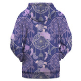Purple Rose Dreamcatcher Native American All Over Hoodie no link