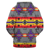 Powwow Store gb nat00341 purple tribes design native american 3d hoodie