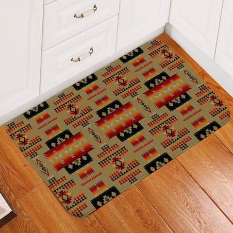GB-NAT00046-15 Tribes Pattern Doormat