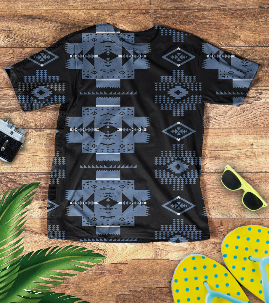 GB-NAT00720-05 Pattern  Native American 3D T-Shirt