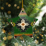 Powwow Store christmas tree ornament set 7 6pcs pack