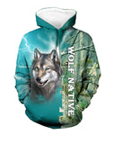 Powwow Store gb nat00462 wolf native 3d hoodie