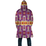 Powwow Store gb nat00062 07 light purple tribe design native american cloak