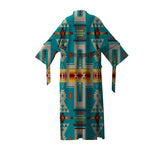 Powwow Store gb nat00062 05 turquoise pattern night robe